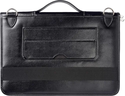 Vista 5 de Maletín de cuero negro para portátil compatible con Lenovo Ducati 5 Limited Edition 14?