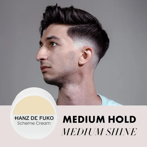 Vista 12 de Hanz de Fuko Kit de cuidado del cabello de lujo – Super Styling Sampler con Claymation, esponja cera, pomada modificada, crema Esquema – Productos