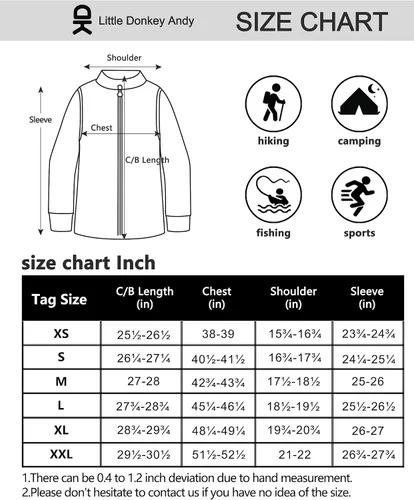 Vista 7 de Little Donkey Andy Chaqueta impermeable para mujer, ligera, con capucha, para viajes, senderismo, golf