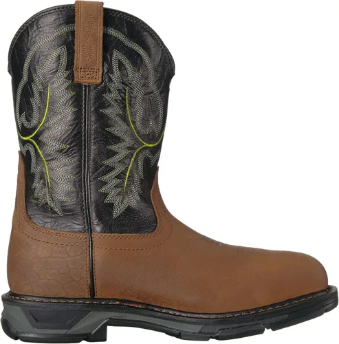 Vista 6 de ARIAT Workhog Xt - Botas de trabajo para hombre (puntera cuadrada, impermeables, puntera de carbono)