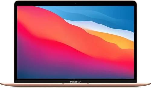 Vista 7 de Apple MacBook Air de finales de 2020 con chip Apple M1 (13.3 pulgadas, 8 GB de RAM, 128 GB) dorado (renovado)