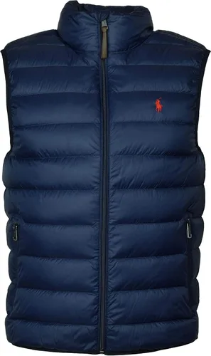 Vista 2 de Polo Ralph Lauren chaleco acolchado para hombre, chaleco acolchado, cremallera completa