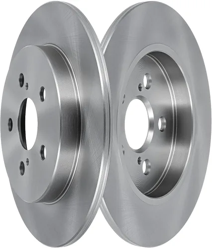 Vista 15 de SCITOO Rotores de freno trasero para Honda para CR-V 2002-2004 Frenos de disco perforados y ranurados Rotores de reemplazo: 31304 Brakes Kit Fit