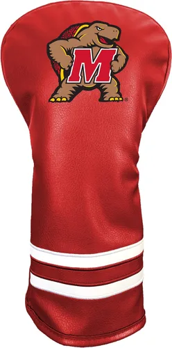 Vista 51 de Team Golf NCAA Vintage Driver Golf Club Headcover (Printed), Form Fitting Design, Retro Design with Fleece Lining for Extra Club Protection