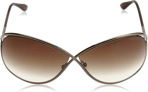 Vista 2 de Tom Ford FT0130 Miranda Gafas de sol 36F Bronce oscuro brillante 68-10-115