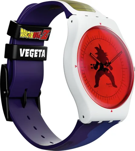 Vista 4 de Swatch Nuevo reloj de cuarzo Gent Vegeta X, Blanco