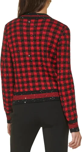 Vista 4 de Karl Lagerfeld Paris Women's Everyday Long Sleeve Sweater