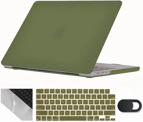 Vista 29 de Se7enline Funda rígida compatible con MacBook Pro de 16 pulgadas 2021/2022/2023/2024 para A2485 A2780 A2991 A3403 M4 M3 M2 M1 y teclado y protector