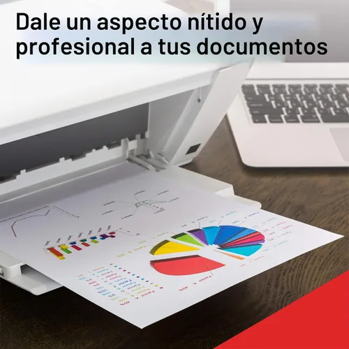 Vista 4 de Papel para Inyección de Tinta Staples – 8.5" x 11" Multiusos, 24 lbs, 98Bright, 5 Resmas/Cartón