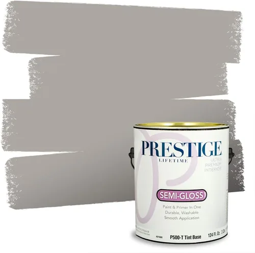 Vista 120 de PRESTIGE Paints - Pintura interior e imprimación en uno, 1 galón, cáscara de huevo, pimienta envejecida