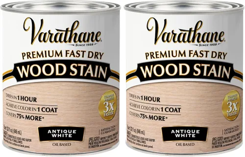 Vista 43 de Varathane 262023 - Tinte de madera prémium de secado rápido, Spring Oak, media pinta