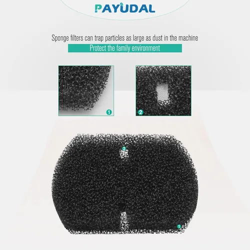 Vista 4 de Paquete de 2 filtros de repuesto reutilizables 3061 3079 2286 3190 3191 para aspiradora de palo XRT inalámbrica Bissell Adapt Ion Pet 2 en 1