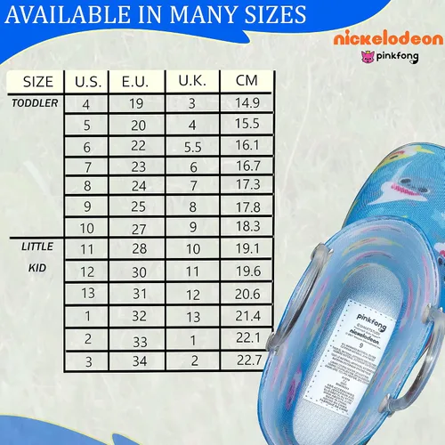 Vista 7 de Nickelodeon Baby Shark - Botas de lluvia impermeables de PVC con asas fáciles de poner
