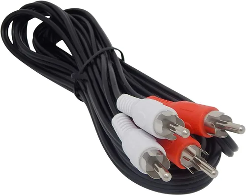 Vista 7 de Your Cable Store Cable de audio RCA de 100 pies de 2 machos a 2 machos