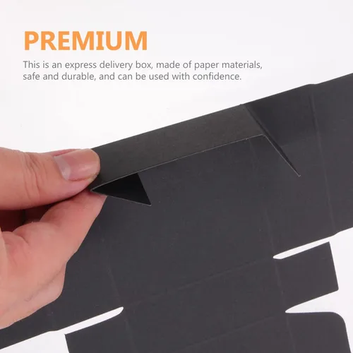 Vista 7 de Operitacx Cajas de embalaje de correo 20pcs Cajas de embalaje de cartón para envío Suministros de artesanía Contenedores de papel