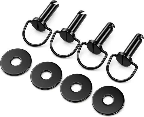 Vista 4 de Harley Saddlebag Mounting Pin Bolts, Motorcycle Saddle Bag Fasteners Pins for Harley Davidson Touring Softail Road King Electra Street Glide all
