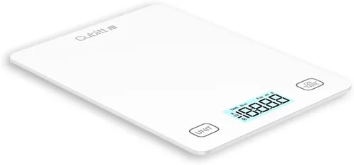 Vista 3 de CUBITT Báscula inteligente de cocina, báscula de alimentos Bluetooth con calculadora nutricional para ceto, macro y calorías, gramos digitales