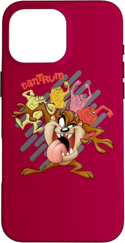 Vista 19 de Funda para iPhone 16 Looney Tunes Tazmanian Tantrum