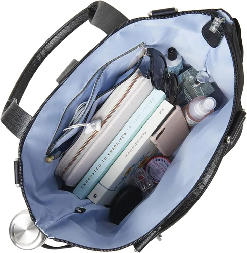 Vista 4 de Mochila convertible 3 en 1, Brillo de plata de ley., talla única