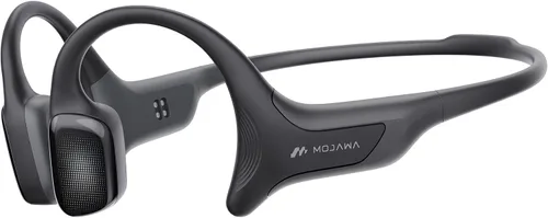 Vista 9 de mojawa HaptiFit Terra Advanced Smart Sports Wearable, auriculares de conducción ósea Bluetooth de oreja abierta con micrófono y MP3 de 32 GB