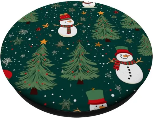 Vista 2 de PopSockets PopGrip estándar para árbol de Navidad