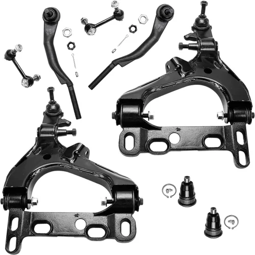 Vista 401 de Detroit Axle - Kit de brazos de control de extremo de 8 piezas para Toyota 2001-2003 Highlander 2002-2003 Camry Lexus ES300, 2 conjuntos de brazos