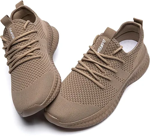 Vista 5 de FUJEAK Zapatos deportivos para hombre para gimnasio, tenis, atletismo, zapatos para correr, para ir a la ruta, zapatos para caminar ligeros