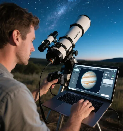 Vista 3 de Cable de control USB a DB9 para Skywatcher EQ6 y NEQ6 Mount, para Orion Atlas EQ-G Mount. 6 pies