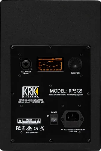 Vista 3 de KRK RP5G5 ROKIT 5 Generación Cinco 5" Monitor de estudio con alimentación