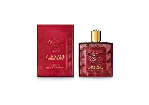 Vista 11 de Versace Eros Flame - Set de regalo de 3 piezas para hombre (3.4 onzas Eau De Parfum Spray + Eau De Parfum Spray de 0.34 oz + bolsa)