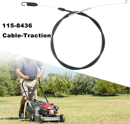 Vista 2 de Cable de tracción 115-8436 para Toro 20330 20330C 20331 20331C 20350 20351 Reciclador de 22 pulgadas autopropulsado cortacésped 115-8436 Tracción