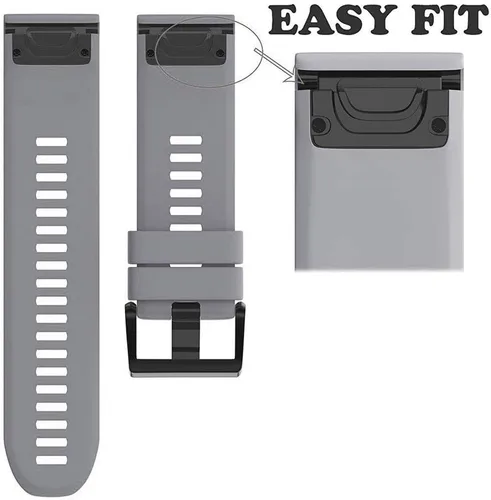 Vista 6 de NotoCity Compatible con Forerunner 935 Correa de reloj de silicona de repuesto para Fenix 5/Fenix 5 Plus/Fenix 6/Fenix 6 Pro/Forerunner