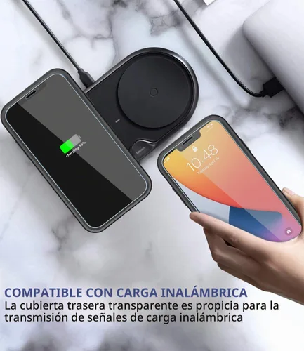 Vista 6 de Diverbox Funda para iPhone 11 [A prueba de golpes] [A prueba de caídas] [Protector de pantalla de vidrio templado], Funda de teléfono de Protección