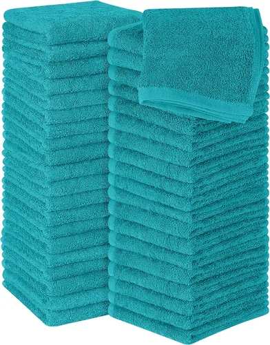 Vista 19 de Utopia Towels Juego de 12 paños de algodón – 100% algodón hilado en anillo, paños de franela de alta calidad, altamente absorbentes y suaves al