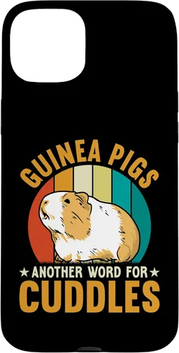 Vista 9 de Guinea Pigs Another Word For Cuddles Case for iPhone 16