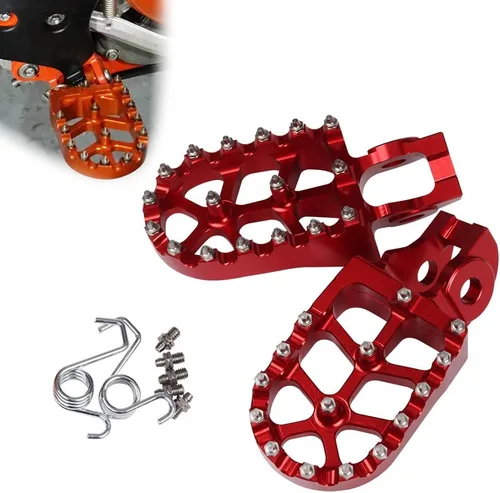 Vista 10 de Reposapiés para Moto de Motocross y Dirt Bike, Pedales para KTM SX SXF EXC EXCF XC XCF XCW XCFW SMC 65 85 125 150 200 250 350 450 530 para Husqvarna