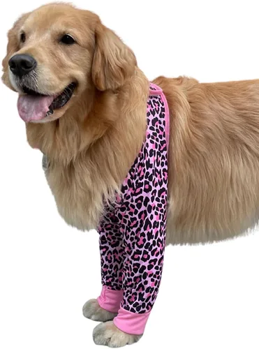 Vista 9 de HDKUW Protector de codo de perro para callos, funda de recuperación de articulaciones de perro para evitar lamer heridas, coderas con almohadilla