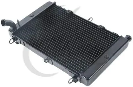 Vista 3 de XMT-MOTO Refrigerador de aluminio del radiador del tanque de agua apto para YAMAHA FZS1000 FAZER FZ1 2001-2005