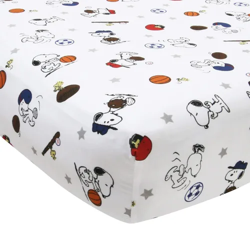 Vista 3 de Bedtime Originals Snoopy - Juego de ropa de cama (3 piezas), color azul