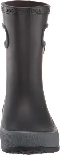 Vista 2 de BOGS Botas de lluvia de goma impermeables para niños y niñas