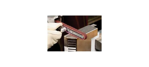Vista 5 de 3M Lijadora de banda de archivos - Lijadora neumática de banda - Motor de 0.6 caballos de fuerza - 2200 RPM - Lijadora neumática - Para acabado