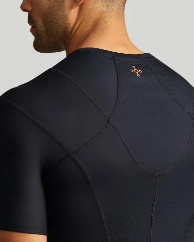 Vista 12 de Tommie Copper Camiseta de compresión con corrector de postura para hombre, con protección solar UPF 50