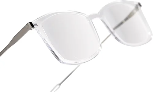 Vista 7 de ThinOptics Gafas de lectura unisex para adultos, estuche regular / rectangular transparente, 2.00 US Funda regular/rectángulo transparente