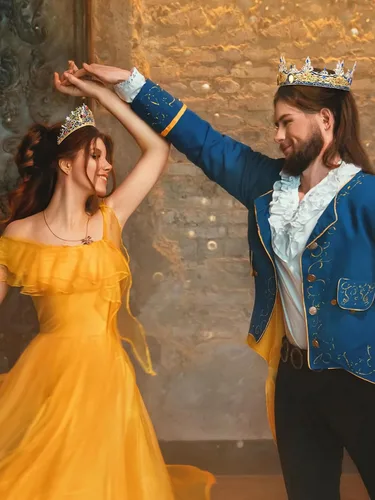 Vista 4 de SWEETV Diadema para parejas, accesorio para el cabello para mujeres y hombres