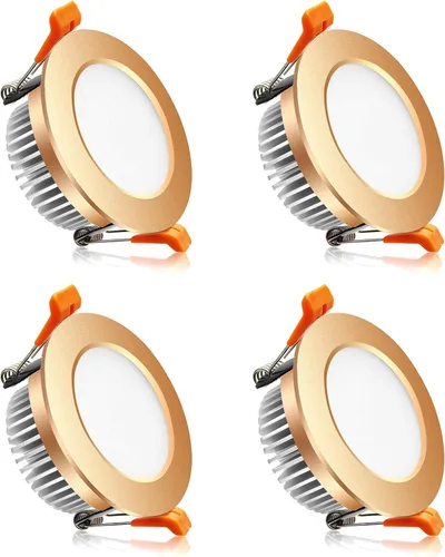 Vista 7 de Iluminación empotrable LED de 2 pulgadas, regulable, 3 W (equivalente a halógeno de 35 W), blanco ultra cálido de 2700 K, CRI80, luz de techo LED