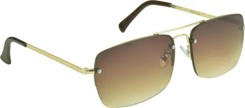 Vista 8 de proSPORT Gafas de sol Lectores Lente Completo Cuadrado Aviador Sin Montura Metal Plata Oro Gradiente Gris Marrón Tinte Hombres Mujeres NO BIFOCAL