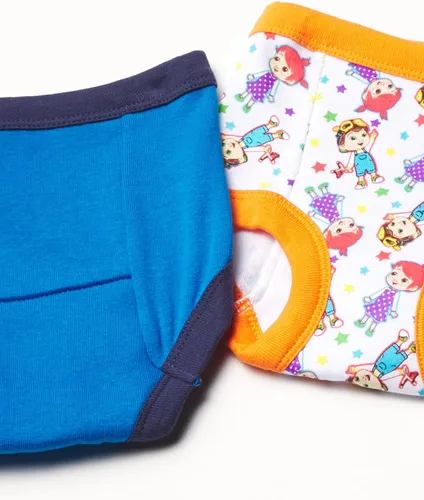 Vista 2 de CoComelon Pantalones de entrenamiento unisex para niños pequeños exclusivos de Amazon con calcomanías y tabla de seguimiento de éxito
