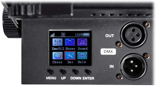 Vista 4 de Rockville Best PAR 60 - Luces de lavado recargables RGBWA+UV Par con DMX inalámbrico, batería de 13,200 mAh, LED de 6 x 6 W, ángulo de haz de 30