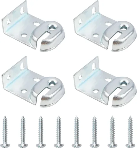Vista 9 de 8 juegos de persianas enrollables, soporte de metal para ventana, soportes de montaje interior con tornillos, kit de reparación de persianas