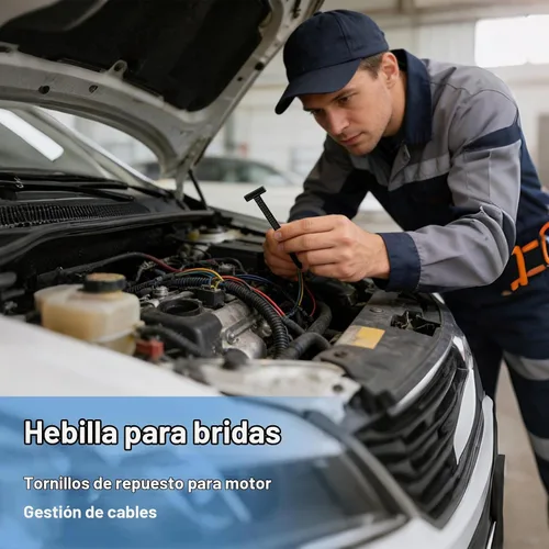 Vista 7 de Hebilla de nailon para guardabarros de coche